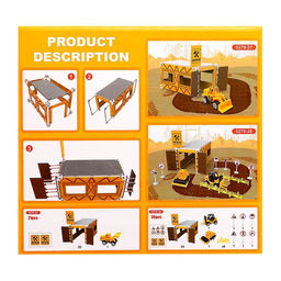 Игровой набор Спецтехника, гараж, машинки, знаки - Simaland фото 17