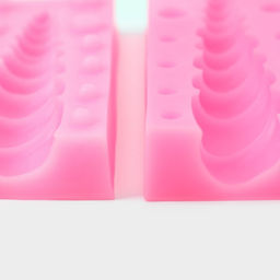 Цена за 2 шт. Молд для заливки Рог единорога, силикон, 10?8 см, розовый - Simaland фото 6