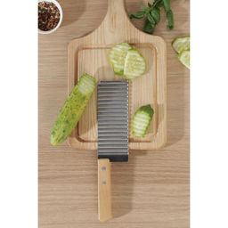 Цена за 2 шт. Нож для фигурной резки Доляна, 27×6 см, бежевый