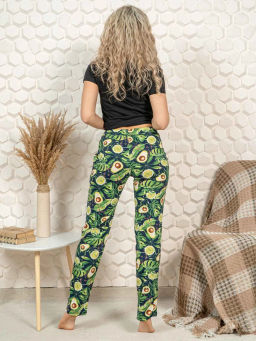 Костюм женский, цвет черный зеленый