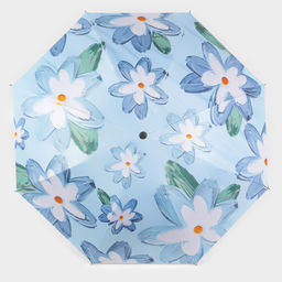Зонт механический Цветочный букет, эпонж, 4 сложения, 8 спиц, R = 49 см, цвет МИКС - Simaland фото 3