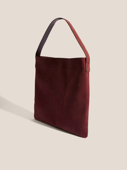 Женский шоппер MAISON DAVID CAROL Артикул 4714961, темно-бордовый  фото 3