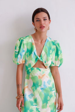 12322 Платье летнее с принтом - Martichelli фото 12