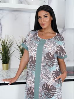 Илона платье женское (листья) - Lovetex фото 4