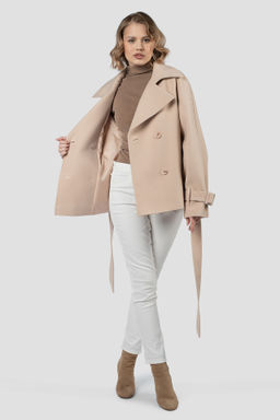 Пальто женское демисезонное (пояс)