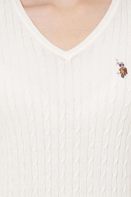 Kad_n Ekru Basic Kazak