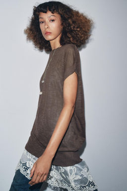 COMBINED KNIT DRESS - Zara фото 4