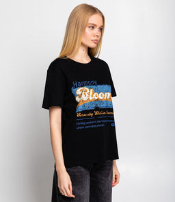 Футболка #КТ6696, чёрный