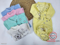 Комбинезон велюровый с рисунком