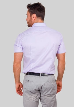 Сорочка мужская короткий рукав GREG 720/109/LV/ZV  фото 6