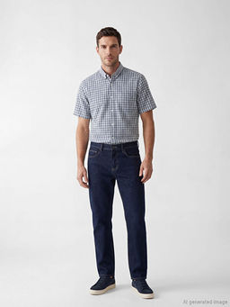 Regular Fit Ekose Erkek G?mlek