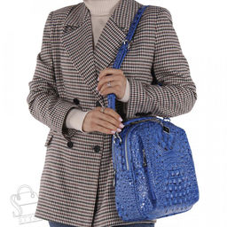 Рюкзак женский 69123-1 blue Velina Fabbiano-Safenta/50 в Новосибирске