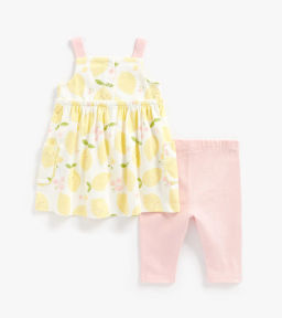 Mothercare / Комплект детский платье/штанишки  фото 2