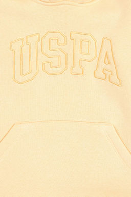 K_z _ocuk Pembe Kap__onlu _ardonlu Basic Sweatshirt Sepette S_rpriz _ndirim - U.s. polo assn фото 4