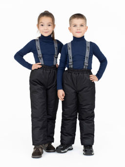 10-031/1 Брюки дет. (зима) черный (110-116)