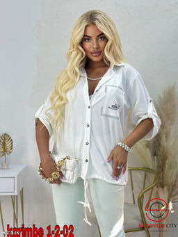 Рубашка женская с рукавами 3/4 - Bruno фото 5