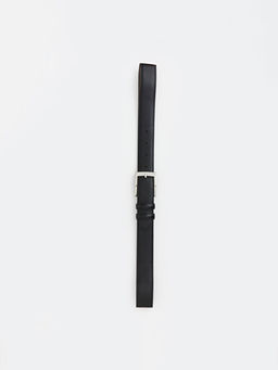 Deri G?r?n?ml? Erkek Kemer