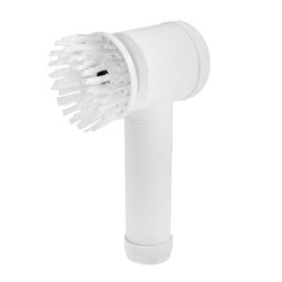 Электрическая щётка для уборки LESH-01, 3 насадки, АКБ, белая