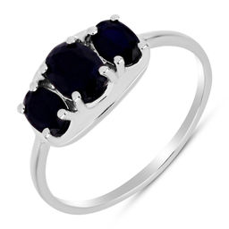 Кольцо, сапфир корунд, Микра