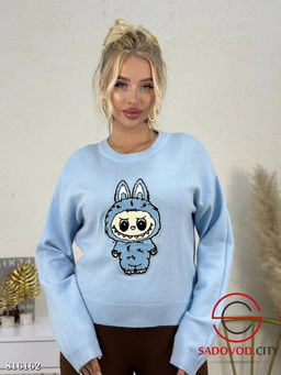 Кофта женская с рисунком - Bruno фото 2