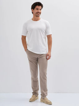 Футболка мужская короткий рукав GREG G145-KO-HJ-10001-N (экрю)