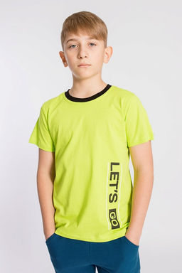 Футболка М222037Пв Салатовый - Елена фото 5