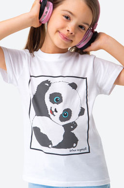 Детская хлопковая футболка Happy Fox фото 17