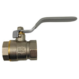 Кран шаровый для воды 3/4" г-г (латунь), рычаг