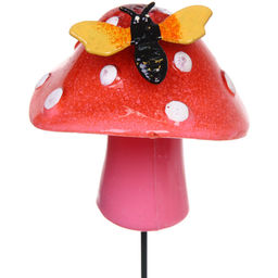 Фигура на спице "Летний гриб" 9*8 см, микс