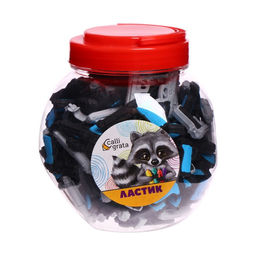 Цена за 140 шт. Ластик фигурный "Пистолет", МИКС