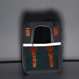 Рюкзак-переноска для животных, 52 х 22 х 41 см, зелёный - Пижон фото 15