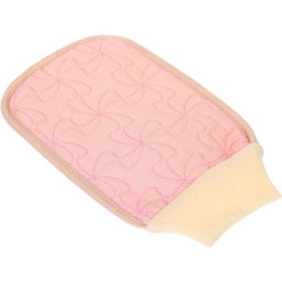 Цена за 2шт. Мочалка - варежка для тела жёсткая "Premium - Lavita", цвет светло - розовый, 14*24см (ZIP пакет)