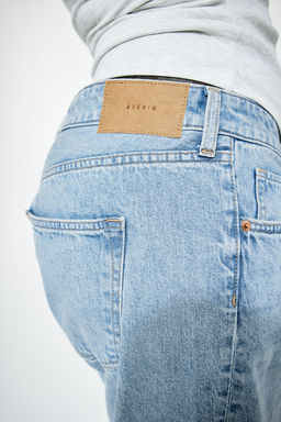 Curvy Fit Baggy Low Jeans - H&m фото 3