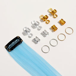 Набор Любовь, локон на заколке, переводные тату, декор для волос - Queen fair фото 5