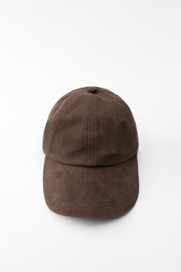 SUEDE LEATHER CAP - Zara фото 4