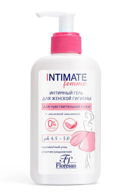 Ф-544 Деликатный гель для интимной гигиены для чувствительной кожи с молочной кислотой 250 мл/12 новинка