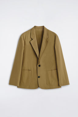 BLAZER DESESTRUCTURADA DE ALGOD?N