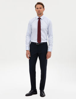A__k Mavi Slim Fit Uzun Kollu Basic G_mlek - Pierre cardin фото 4
