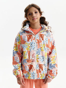 PELICAN, ветровка для девочек, Персиковый