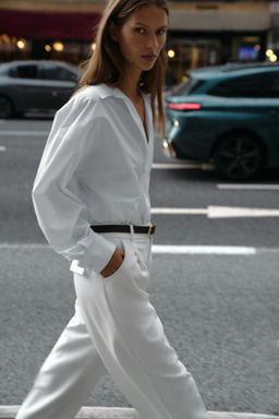 DARTED TROUSERS WITH BELT - Zara фото 31