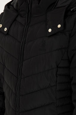 Женское черное пальто - U.s. polo assn фото 7