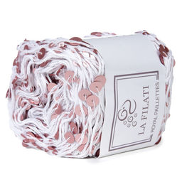 Royal Paillettes пряжа LA FILATI 55%%хлопок 45%пайетки 5х50г/120м