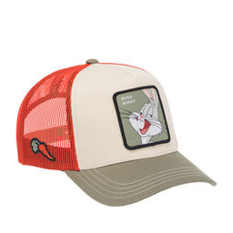 Бейсболка CAPSLAB арт. CL/LOO11/1/CT/BUG1 Looney Tunes Bugs Bunny (оливковый / кремовый) фото 4