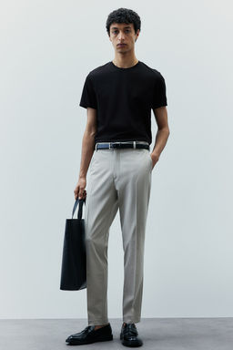 Camiseta en algodon pima Slim Fit