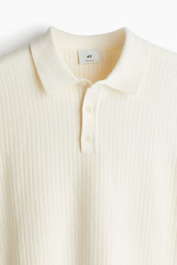 Polo en punto texturizado Regular Fit - H&m фото 8