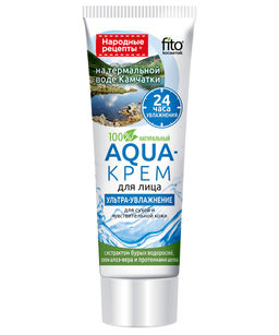 FITOкосметик Народные рецепты Aqua-крем для лица Увлажнение для сухой чувствствительной кожи 45мл