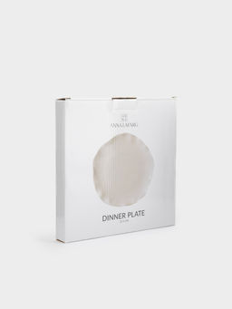 Тарелка обеденная, 26 см, фарфор P, белая, Волнистый край, White ocean - Anna lafarg фото 7