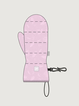 Варежки 14з55226 орхидея папоротник