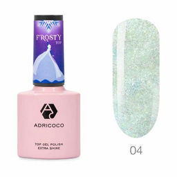 ADRICOCO Топ хамелеон со светоотражающими частицами / Frosty Top №4, 8 мл