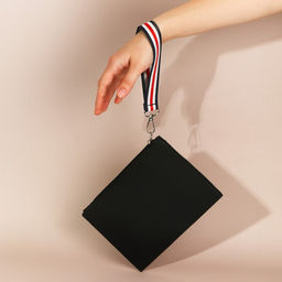 Ручка-петля для сумки, стропа, 20 2,5 см, цвет синий/белый/красный - Арт узор фото 4